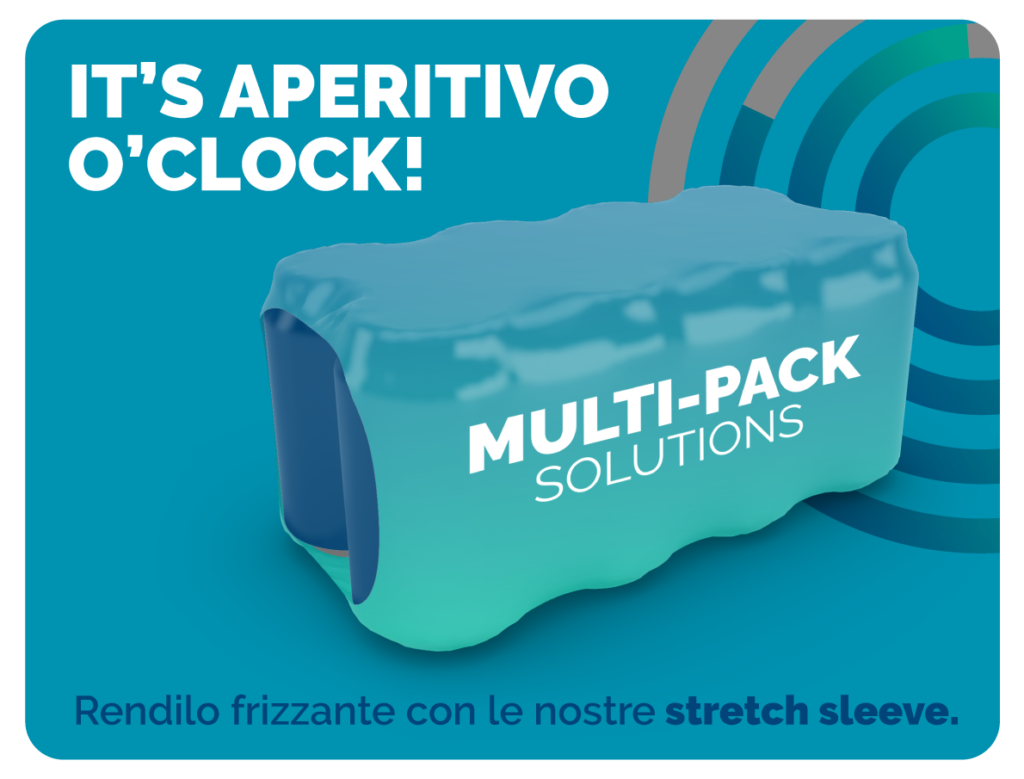 It’s Aperitivo o’clock! Rendilo frizzante con le nostre stretch sleeve.