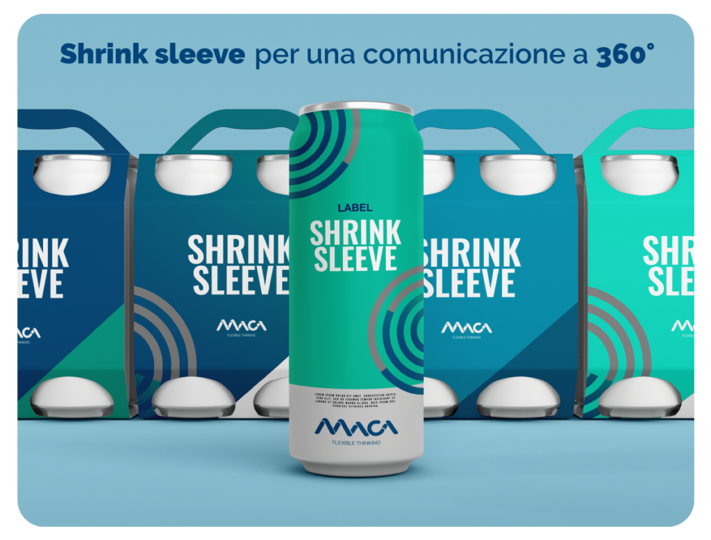 Shrink sleeve: il packaging che comunica in tutte le direzioni 